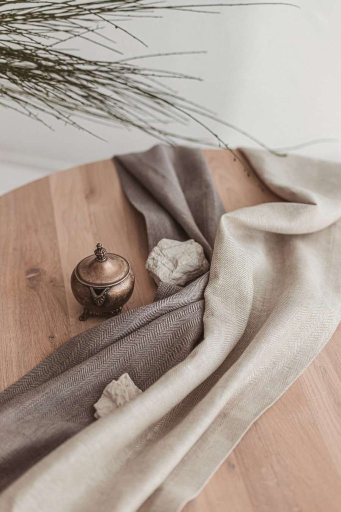 Thing-Stories-natural-linen-modern-white-brown-table-runner