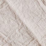 Natural linen waffle